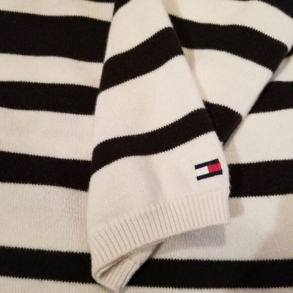 Tommy Hilfiger Disney Golf Sweater Black White Large - Picture 7 of 9